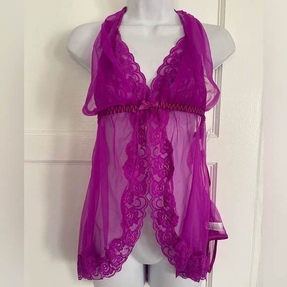 Vintage deadstock Frederick’s of Hollywood slip dress medium - Picture 6 of 7